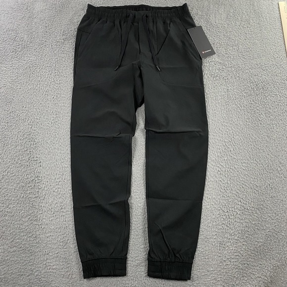 lululemon athletica Other - Lululemon Pants Mens Large Black ABC Wool-Blend Jogger Tapered Merino M5A4NS NEW